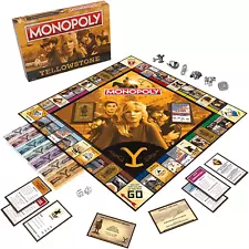 Monopoly: Yellowstone | Buy, Sell, Trade Spaces Featuring Locations from the Par