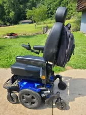 QUICKIE PULSE 6 ELECTRIC WHEELCHAIR w/Captain's Seat and 10" Lift *LOCAL PICKUP*