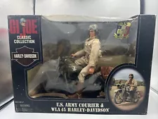 1998 GI Joe Classic Collection Harley Davidson WLA 45 US Army Courier