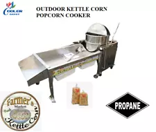 NEW Kettle Corn Gourmet Popcorn Popper 90 Quart Commercial Cooker Machine