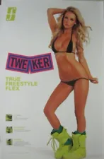 Forum Snowboards 2013 Tweaker Hot Girl promo BIG poster Flawless New Old Stock