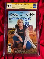 CGC SS 9.8~Doctor Who The Thirteenth Doctor #1~SIGNED+QUOTE by Jodie Whittaker