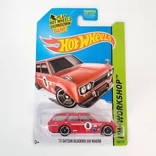 2014ð¥Hot Wheelsð¥ '71 Datsun Bluebird 510 Wagon #206/250 (A5)