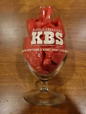 Founders Brewing Co. KBS Glass/Snifter, 6.25"tall (Good for Everything) Vintage