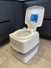 Thetford Porta Potti Qube 365 Portable Chemical Toilet White Camping Home