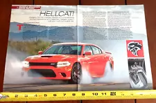 2015 DODGE CHARGER HELLCAT SRT ORIGINAL ARTICLE