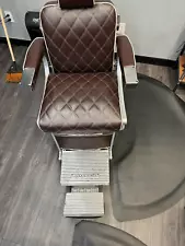 Takara Belmont 225 DIAMOND STITCH ELEGANCE Barber Chair