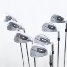 Callaway Rogue ST Pro Iron Set 4-P Steel Project X Rifle 6.0 Stiff RH G-122936