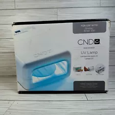 CND Professional UV Lamp 08200 Shellac Nail Polish LIght Cure Manicure Pedicure