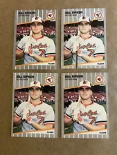 Bill Ripken Error Cards. Lot Of 4