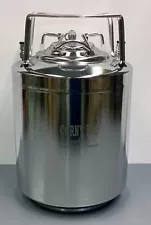 CORNY KEG 2.5 GALLON BALL LOCK KEG • STAINLESS STEEL