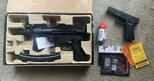 MP5 & G17 Blowback Model BB Guns Bundle Set (FULLY FUNCTIONAL)