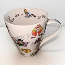 Alice In Wonderland, Through The Looking Glass Porcelain Mug, Paul Cardew