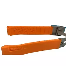 Men's Watch Band For Tissot T-Race Replacement Orange Rubber Strap 21mm