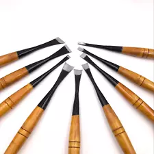 9pcs Sharped ASSORTED LOT WOOD CARVING TOOLS,Chisel