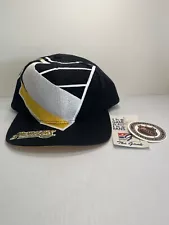 Vintage 80s Pittsburgh Penguins SnapBack Hat The Game Deadstock New With Tags