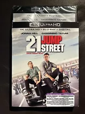 21 Jump Street 4K + Blu Ray + Slipcover Brand New