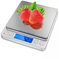 Digital Scale 3000g x 0.1g Jewelry Gold Silver Coin Gram Pocket Size Herb Grain