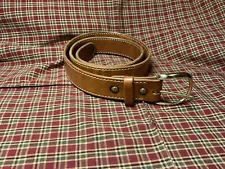 El Paso Saddlery #20 Lined Leather Dress Belt for Dress or Pistol Carry 38