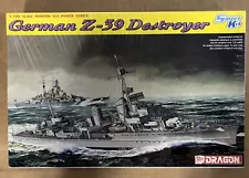 Dragon Model Kit ~ German Z-39 Destroyer in 1/700 -Smart Kit - Factory Sealed