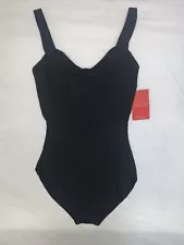 Capezio Women's Princess Tank Leotard Size Medium - Black