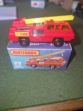 Matchbox 75 Superfast Blaze Buster No22 Boxed New