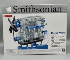 Smithsonian Motor-Works Gas Engine Model Kit (#49013) New In Box - Ages 8+