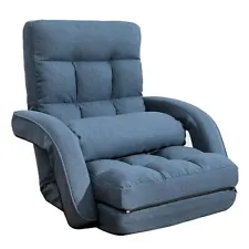 Lazy Sofa Floor Folding Gaming Sofa Chair 42-Position Sleeper Bed Couch Recliner