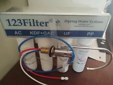 4 Stage Whole House Ultra filtration 0.01 Micron UF Drinking Water Filter System