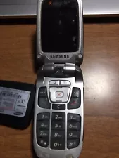 Vintage Samsung Flip Phone Sgh-zx20 Untested