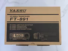 Yaesu FT-891 100W Mobile Ham Radio Transceiver Complete