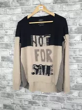 All Saints Jumper Size 14 Not For Sale Cashmere Hard To Find Pullover Sweater