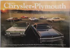 1973 Chrysler-Plymouth Dealership Sales Brochure Cricket Duster Valiant Fury