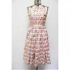 Bernie Dexter Emily Lipstick Halter Dress Size Small