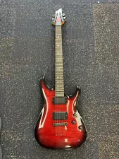 Schecter Guitar Demon-6 Electric Guitar In Red p32