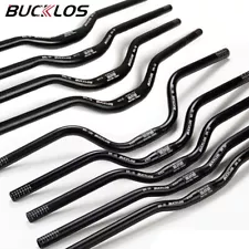 BUCKLOS Riser Handlebar Bike 25.4/31.8*620-780mm Aluminum Alloy Mountain BMX Bar