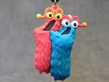 Sesame Street NEW * Yip-Yips Clip * Blind Bag Series 2 Key Chain Monogram