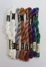 Threads for Needlepoint, Hand Embroidery 8x DMC Perle Cotton #5 (29)