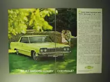 1964 Chevrolet Impala Sport Sedan Ad - Luxurious