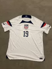 NWT USWNT Nike United States #19 Baulding Soccer Jersey Large XL US USA Olympic