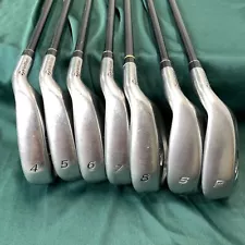 TaylorMade RAC OS Iron Set 4 - 8 + S & P Graphite Shafts UG 65 Stiff RH