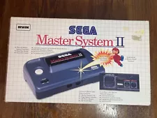 Sega Master System II Console - Alex Kidd Built-In Edition - W/ Original Box