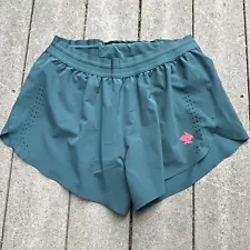 New ListingRabbit Fuel 'N Fly Semi-Relaxed Short Atlantic Deep Green Large Inseam 4” Lined