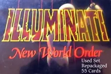 Illuminati 1995 INWO New World Order Unimited Starter Deck Pack Card Game USED