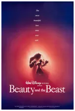 Beauty and the Beast - 1991 - Disney Movie Poster - US Release #2