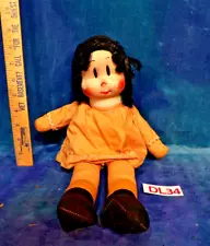 Vintage Cloth Doll Little Lulu Cartoon Funnies 1940s-50s DL34