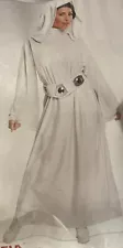 Princess Leia Star Wars Deluxe Rubie's Cosplay Robe Costume w/ Wig Adult Medium