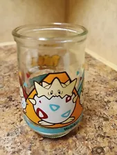 Vintage 1999 Welch’s Pokemon Togepi Glass Jelly Jar #9 Nintendo