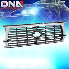 For 1991-1994 Toyota Land Cruiser Horizontal Slats Front Grille w/Badge Slot (For: 1992 Toyota Land Cruiser)