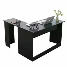 Ivinta Small Computer Desk Modern L Shaped Desk Simplest Gaming Desk Corner Desk